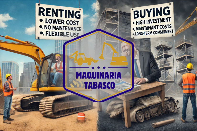 ventajas de rentar vs comprar maquinaria